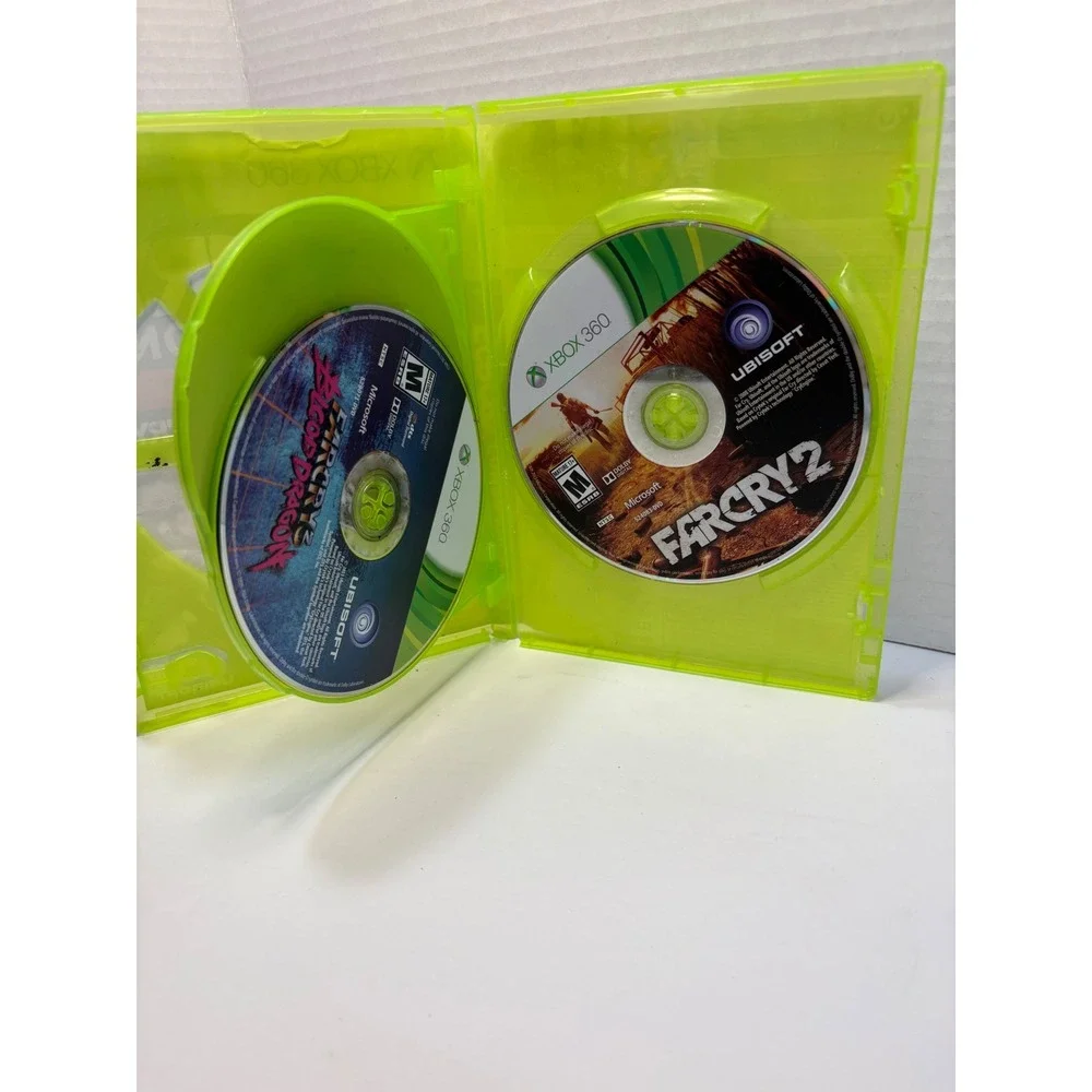 Far Cry Compilation Xbox 360 3-Game Set Far Cry 2 3 Blood Dragon Ubisoft 2013